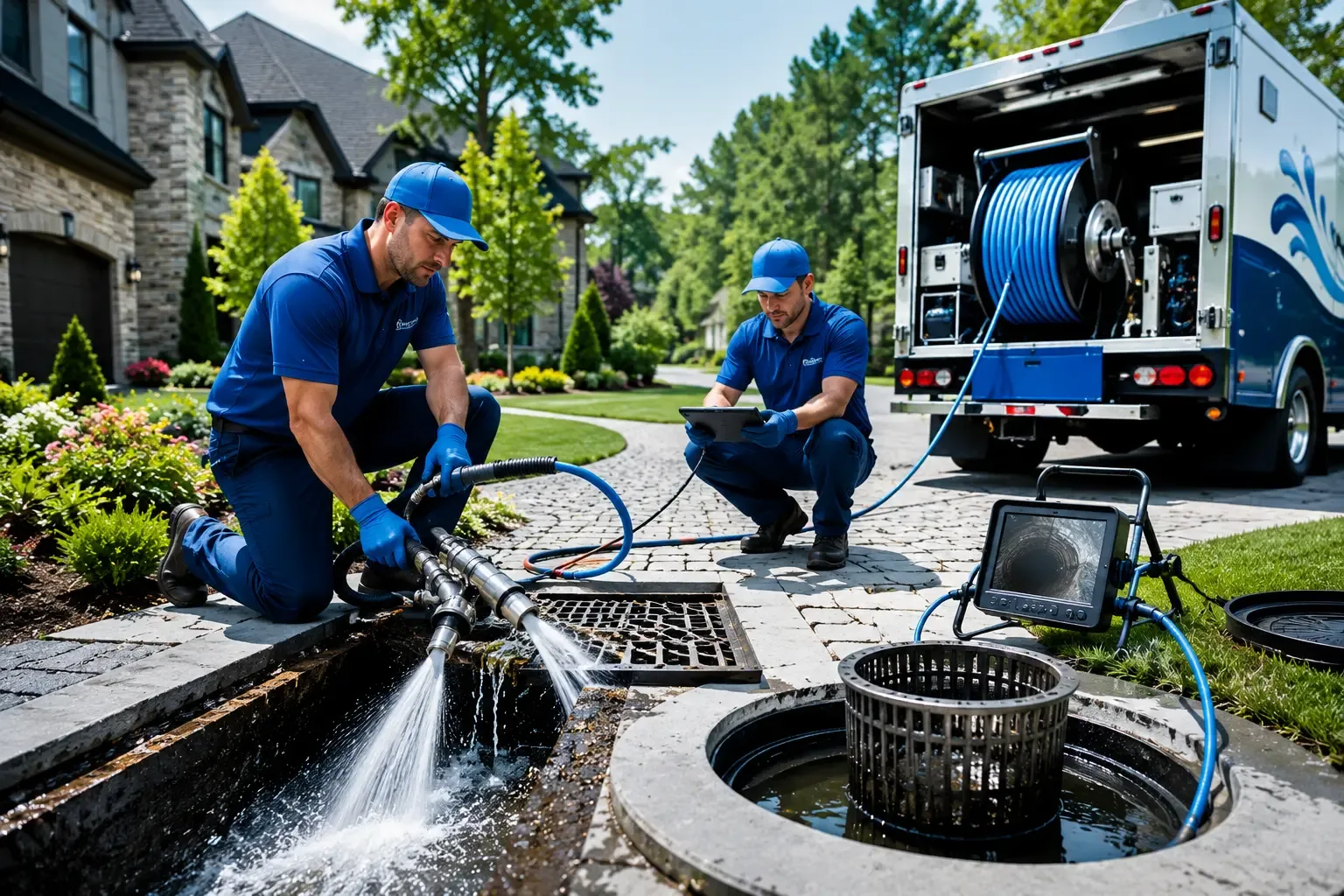 Local outdoor drain cleaning professionals in South Lancaster, MA